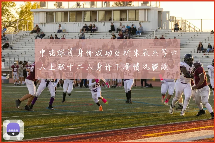 申花球员身价波动分析朱辰杰等六人上涨十二人身价下滑情况解读